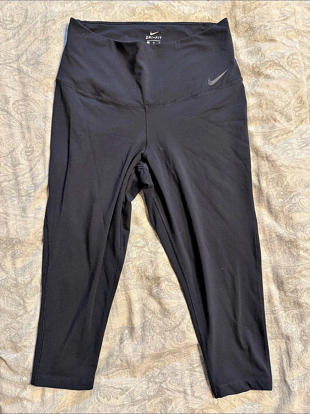 Nike Dri-FIT Epic Lux Crop Leggings Athletic XL Black